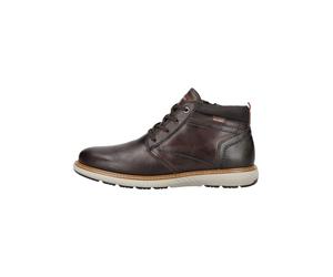Pikolinos Stiefelette Leder/Textil Dunkelbraun - 40