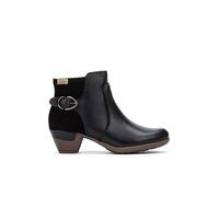 Stiefeletten mit Absatz in Leder Rotterdam für Frauen Farbe Negro