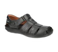 Pikolinos Flache Leder-Sandalen Tarifa – Herren, Schwarz, Größe 40