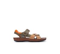 Pikolinos Tarifa Herren-Sandalen | Leder | Klettverschluss | Beige