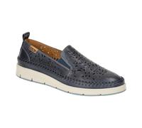 Pikolinos Tenerife Slipper Schuhe blau gelocht W8D-3896 für Damen, blau, Größe 38 EU