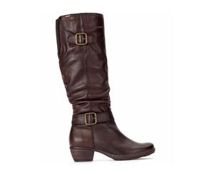 Pikolinos Utiel Schaft Stiefel braun caoba W7P-9789C1 für Damen, braun, Größe 36 EU