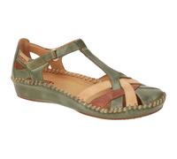 Riemchensandale PIKOLINOS "PIKOLINOS Sandalen Leder", Damen, Gr. 42, sage, Leder, Schuhe Riemchensandale (22836640-42) sage