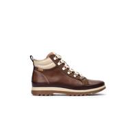 Schnürstiefelette PIKOLINOS "PIKOLINOS Stiefelette Leder", Damen, Gr. 40, braun (braun, beige), Leder, Schuhe Schnürstiefelette (32176829-40) braun, beige