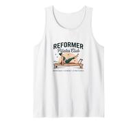 Pilates Club Bewegen Atmen Stretchen Design Tank Top