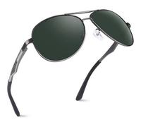 Pilotenbrille Herren Polarisiert Sonnenbrille UV400 Pilot Flieger