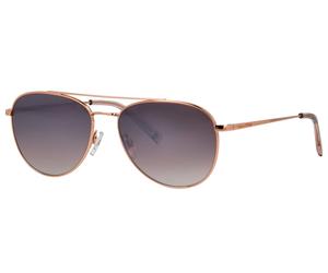 Pilotenbrille MARC O'POLO "Modell 505066", Herren, gold (goldfarben), clean, matt, metallic, Sonnenbrillen Pilotenbrille, Logoschriftzug auf dem Glas (86319218-0)