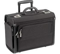 Pilotenkoffer Bowatex Aktenkoffer Business Koffer Trolley Nylon Schwarz 48 cm
