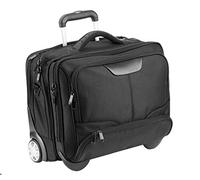 Pilotentrolley Pilotenkoffer Aktentrolley Aktenkoffer Koffer Trolley 47 cm Schwarz Dermata Bowatex