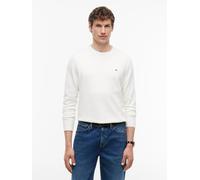 Tommy Hilfiger Regular Fit Pullover aus Baumwoll-Kaschmir-Mix in Offwhite, Größe XL