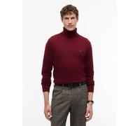 PIMA ORG CTN CASHMERE ROLL NECK Burgundy - Gr. - XXL
