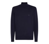 Tommy Hilfiger Herren Pullover Pima Cashmere Roll Neck mit Rollkragen, Blau (Desert Sky), S
