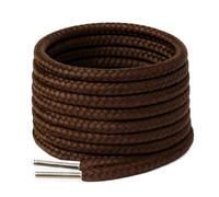 Pimp My Shoes Starke Bootlaces Braun 120 cm, 140 cm lang, für Arbeitsschuhe, Wanderschuhe, Hiking, Dr Martens Stiefel, Stahlkappe, Grafters Arbeitsstiefel