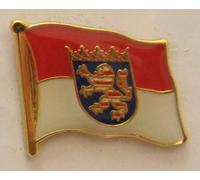 Pin Anstecker Flagge Fahne Hessen Landesflagge Flaggenpin Badge Button Flaggen Clip Anstecknadel