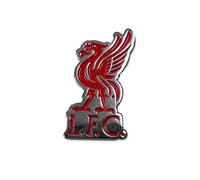 Pin / Anstecker mit Fußballmanschafts-Wappen, offizieller Fußball-Fan-Artikel, verschiedene Mannschaften verfügbar In offizieller Verpackung, - Liverpool FC (Liverbird), Pin Badge