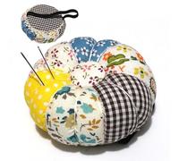 Pin Holder Wristband - 2-in-1 Sewing Thread Wrap, Pumpkin Pin Holder with Elastic Wristband | Wearable 2-in-1 Thread Spool Organizer for Sewing Needles | Cute Tool for Crafts, Knitting, Beginners