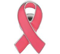 Pin Schleife rosa - Anstecker - Solidarität 3cm