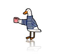 Pinbox Kaffee-Pins Gans mit Kaffee