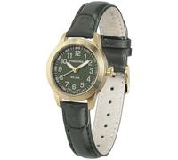 PINDOWS Damenuhren, Elegantes analoges Quarzdesign mit Lederarmband, wasserdichte modische Armbanduhr mit gut lesbarem Leuchtzifferblatt
