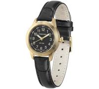 PINDOWS Damenuhren, Elegantes analoges Quarzdesign mit Lederarmband, wasserdichte modische Armbanduhr mit gut lesbarem Leuchtzifferblatt