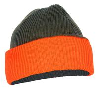 Pinewood Unisex Mütze Småland Reversible Hunters Mossgreen/Orange