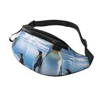 Pinguin Antarktis Ice Bauchtasche für Herren und Damen, leicht, verstellbar, modische Hüfttasche für Reisen, Wandern, Laufen