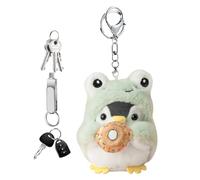 Pinguin Stofftier,Pinguin Plüsch Schlüsselanhänger, Süßes Pinguin-Plüschtier,Niedlicher Pinguin-Plüschpuppen-Schlüsselanhänger, tragbarer Schlüsselanhänger, Anhänger, Schlüsselanhänger, Dekoration fü