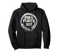 Pink Floyd 1977 World Tour Kreis-Logo im Retro-Look Pullover Hoodie