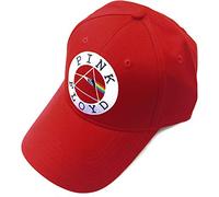 Pink Floyd - Cappello (Unisex-U) Circle Logo (Rosso)