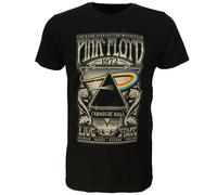 Pink Floyd Carnegie Hall Band T-Shirt - Offizielles Merchandise L Grau