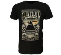 Pink Floyd Carnegie Hall Band T-Shirt - Offizielles Merchandise S Grau