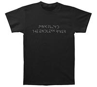 Pink Floyd Herren Endless River Logo Kurzarm T-Shirt, Schwarz, XXL