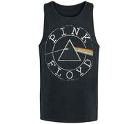 Pink Floyd Logo Circle Tank-Top schwarz in S