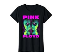 Pink Floyd Neon Division Bell T-Shirt, Damen, Schwarz, XXL