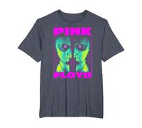 Pink Floyd Neon Division Bell T-Shirt, Herren Große Größen, Blau Meliert, 3X Tall
