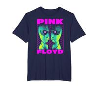 Pink Floyd Neon Division Bell T-Shirt, Herren Große Größen, Marineblau, 2X Tall