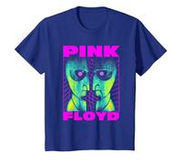 Pink Floyd Neon Division Bell T-Shirt, Kinder, Königsblau, 116