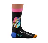 Pink Floyd Socken - Dark Side, Division Bell, Animals, Wish You Were Here - Geschenke für Musikliebhaber, Baumwollsocken, 2 Größen, 36-40 und 41-46