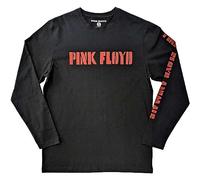Pink Floyd T Shirt Animals Band Logo Nue offiziell Unisex Schwarz Long Sleeve XL