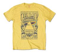 Pink Floyd - T-Shirt # M Unisex Yellow # Carnegie Hall Poster