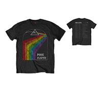 Rock Off Trade T-Shirt Pink Floyd – Dark Side of the Moon 1972 Tour Unisex Schwarz Größe S