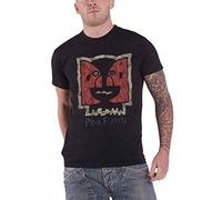 Pink Floyd T Shirt Vintage Distressed Division Bell Logo offiziell Herren Nue