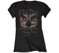 Pink Floyd T Shirt What do You Want from Me Nue offiziell Damen Skinny Fit S