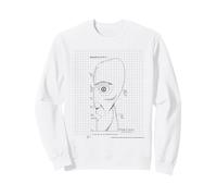 Pink Floyd The Division Bell Arbeits-Zeichenraster Sweatshirt