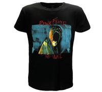 Pink Floyd The Wall Scream T-Shirt - offizielles Merchandise S Schwarz