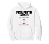 Pink Floyd Tiere Schweine auf dem Flügel Hunde Schaf Pullover Hoodie