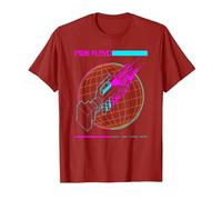 Pink Floyd Wish You were Here Grid T-Shirt, Herren, Cranberry, XXL