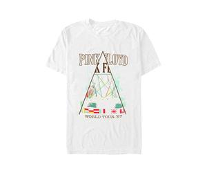 Pink Floyd - World Tour 87 White - T-Shirt - Weiß - M - 100% Baumwolle Weiß M