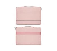 (Pink,Multicolor)For 15.6 inch Laptop Carrying Case Polyester Splash-Proof Anti-Shock Portable Sleeve Bag - Pink