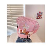 (Pink) Schicke und lustige Mädchen-Gürteltasche in Pink und Lila mit Animal-Print für den täglichen